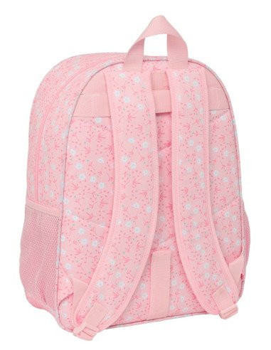 Mochila Adaptable A Carro Miffy "Flores" | Reino Escolar: Mochilas y Regalos