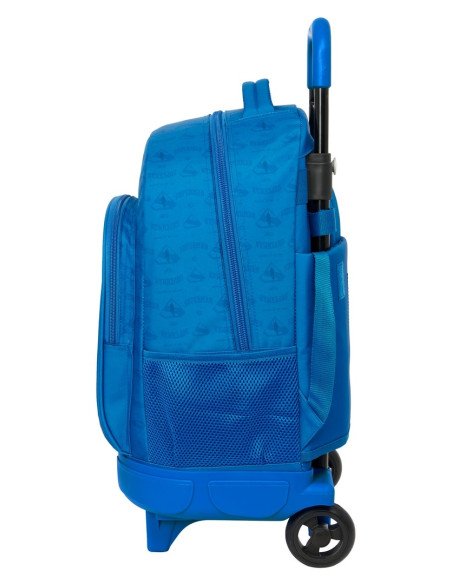 Mochila Grande Con Ruedas Compact Extraible Superman | Reino Escolar: Mochilas y Regalos