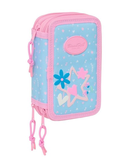 Plumier Triple 37 Pcs Blackfit8 "Smile" | Reino Escolar: Mochilas y Regalos