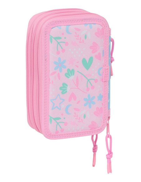 Plumier Triple 37 Pcs Blackfit8 "Smile" | Reino Escolar: Mochilas y Regalos