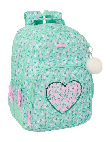 Mochila Doble Adaptable A Carro Safta "Cuore" | Reino Escolar: Mochilas y Regalos