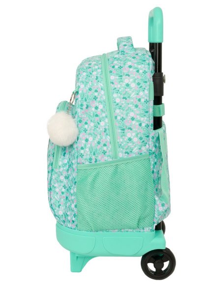 Mochila Grande Con Ruedas Compact Extraible Safta "Cuore" | Reino Escolar: Mochilas y Regalos