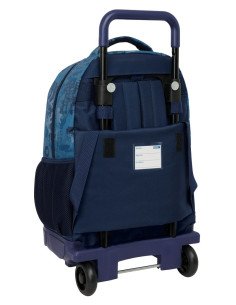 Mochila Grande Con Ruedas Compact Ext.Simple Safta "New Edition" | Reino Escolar: Mochilas y Regalos 2