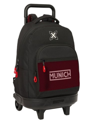 Mochila Grande Con Ruedas Compact Extraible Munich "Vulcan" | Reino Escolar: Mochilas y Regalos