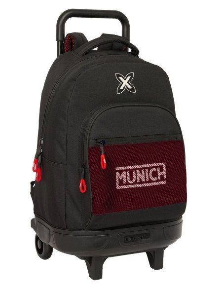 Mochila Grande Con Ruedas Compact Extraible Munich "Vulcan" | Reino Escolar: Mochilas y Regalos