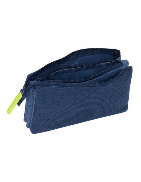 Portatodo Triple Munich "Blue Indigo" | Reino Escolar: Mochilas y Regalos