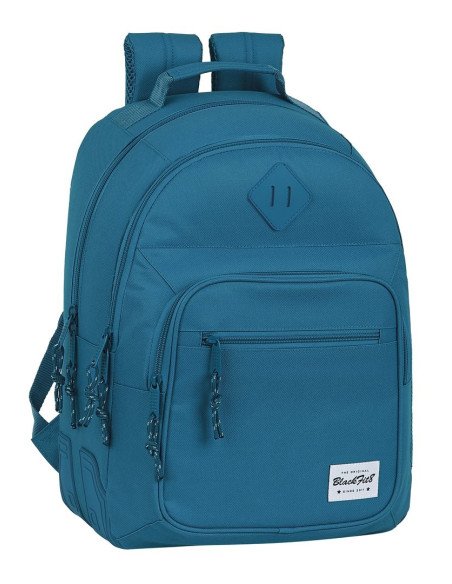 Mochila Doble Adaptable a Carro Blackfit8 Egeo | Reino Escolar: Mochilas y Regalos