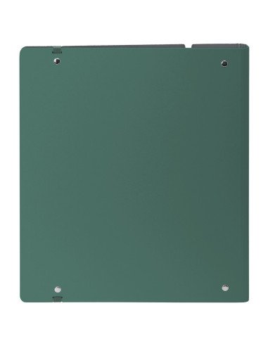 Carpeblock Pp Foam 4 Ani 35Mm C/Recambio Safta "Dark Green" | Reino Escolar: Mochilas y Regalos