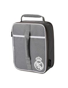 Porta-Alimentos Térmico Expandible + Tuppe Gris Real Madrid | Reino Escolar: Mochilas y Regalos 2