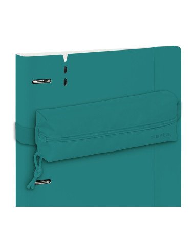 Portatodo Rectangular con Goma Elástica 22 cm SAFTA "Blue"