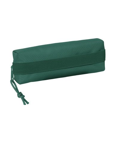 Portatodo Rectangular con Goma Elast. 22Cm Safta "Dark Green" | Reino Escolar: Mochilas y Regalos