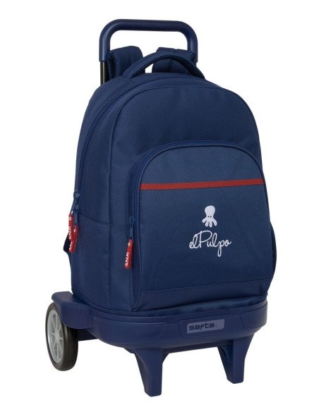 Mochila Grande Con Ruedas Compact Evol. Extraible El Pulpo | Reino Escolar: Mochilas y Regalos
