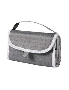 Porta-Alimentos Térmico Plegable Gris Real Madrid | Reino Escolar: Mochilas y Regalos