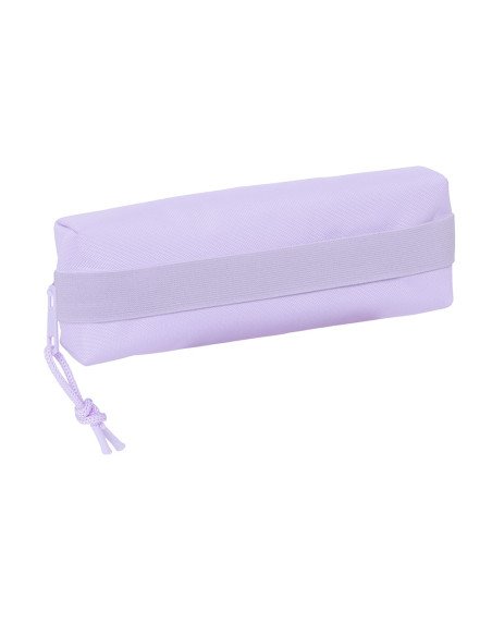 Portatodo Rectangular con Goma Elast. 22Cm Safta "Light Purple" | Reino Escolar: Mochilas y Regalos