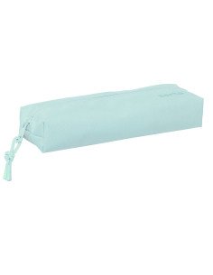 Portatodo Rectangular con Goma Elast. 22Cm Safta "Light Blue" | Reino Escolar: Mochilas y Regalos