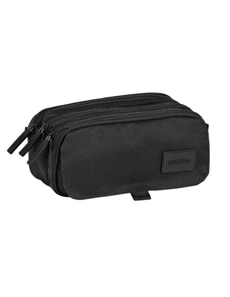 Portatodo Triple Big Safta Basic Negro | Reino Escolar: Mochilas y Regalos
