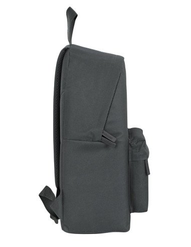 Mochila Safta Basic "Gris" | Reino Escolar: Mochilas y Regalos
