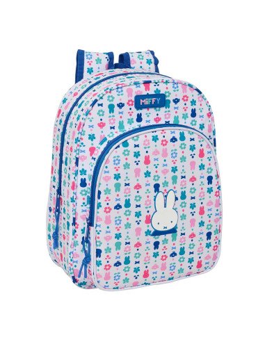 Mochila Infantil Adaptable a Carro Miffy "Bunny" | Reino Escolar: Mochilas y Regalos