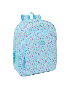 Mochila Adaptable a Carro Blackfit8 "Petalos" | Reino Escolar: Mochilas y Regalos