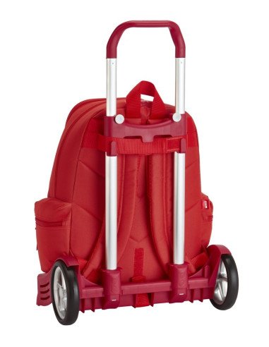 Mochila 662 Con Carro Evolution Sporting De Gijon | Reino Escolar: Mochilas y Regalos