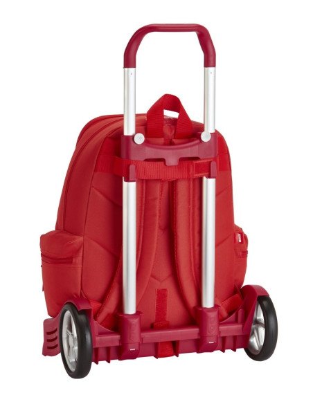 Mochila 662 Con Carro Evolution Sporting De Gijon | Reino Escolar: Mochilas y Regalos