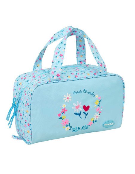 Neceser Rectangular Blackfit8 "Petalos" | Reino Escolar: Mochilas y Regalos