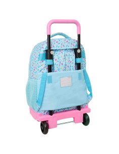 Mochila Grande con Ruedas Compact Ext.Simple Blackfit8 "Petalos" | Reino Escolar: Mochilas y Regalos 2