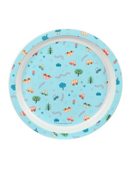 Set De Platos. Cubiertos Y Vaso Safta Preescolar | Reino Escolar: Mochilas y Regalos