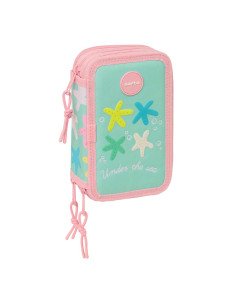 Plumier Triple 37 Pcs Safta "Estrellas" | Reino Escolar: Mochilas y Regalos