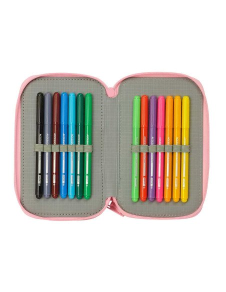 Plumier Triple 37 Pcs Safta "Estrellas" | Reino Escolar: Mochilas y Regalos