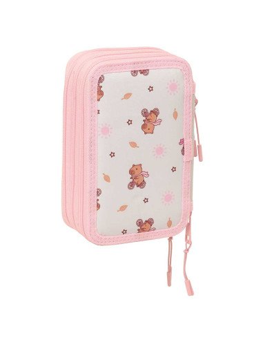 Plumier Triple 37 piezas SAFTA "Capibara" | Reino Escolar