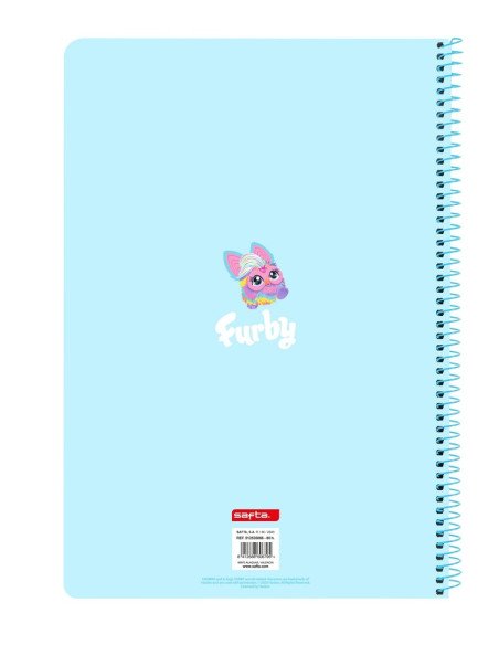 Libreta Folio 80 H. Tapas Duras Furby | Reino Escolar: Mochilas y Regalos