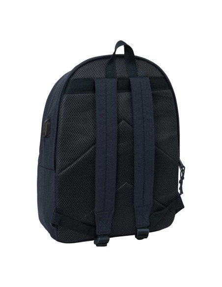 Mochila Doble para Portátil 15.6" + USB SAFTA Basic "Azul Oscuro"