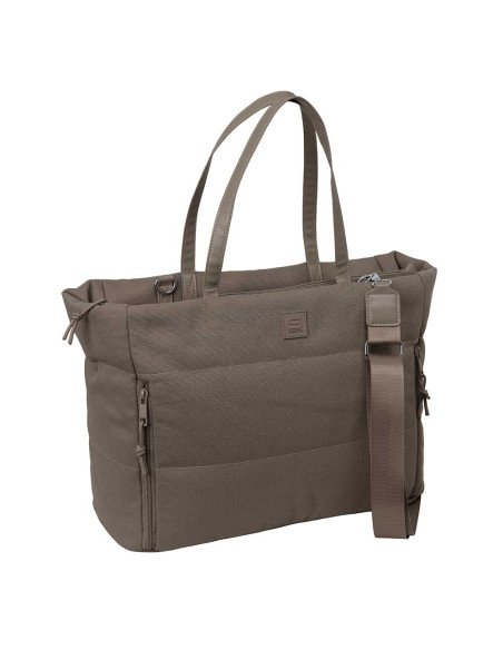Bolso Con Bolsillo Para Portatil 14.1'' Safta Basic "Vison" | Reino Escolar: Mochilas y Regalos