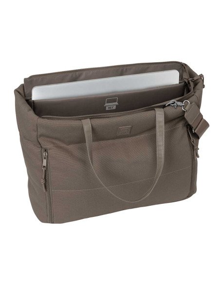 Bolso Con Bolsillo Para Portatil 14.1'' Safta Basic "Vison" | Reino Escolar: Mochilas y Regalos