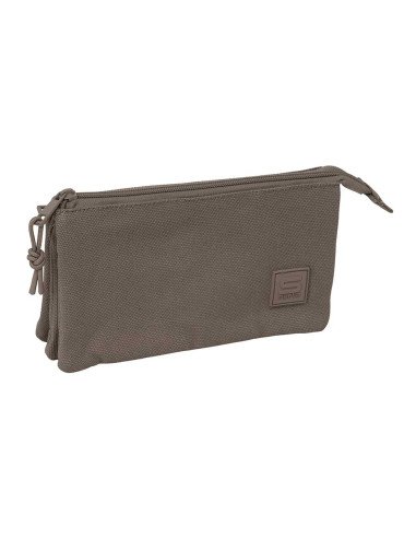Portatodo Triple Safta Basic "Vison" | Reino Escolar: Mochilas y Regalos
