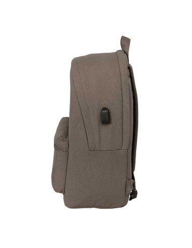 Mochila Doble Para Portatil 15.6" + Usb Safta Basic "Vison" | Reino Escolar: Mochilas y Regalos