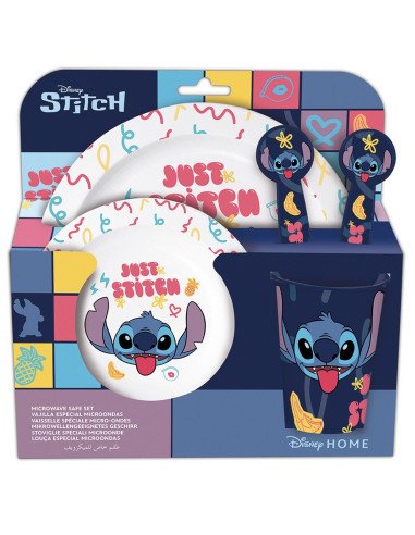 Set Micro Kids 5 Piezas En Estuche Stitch "Sweet" | Reino Escolar: Mochilas y Regalos