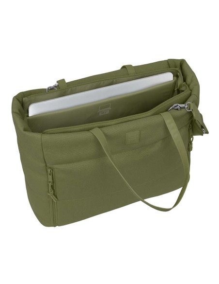 Bolso con Bolsillo para Portátil 14.1'' SAFTA Basic "Verde"