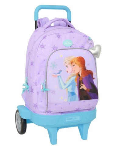 Mochila Gde. C/Ruedas Compact Evol. Ext. Frozen "Spirit" | Reino Escolar: Mochilas y Regalos