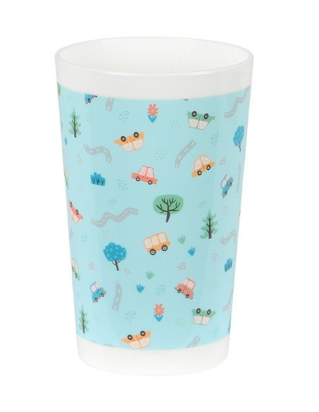 Set De Platos. Cubiertos Y Vaso Safta Preescolar | Reino Escolar: Mochilas y Regalos