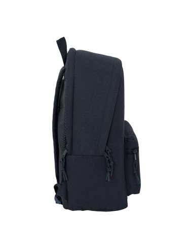 Mochila Doble para Portátil 15.6" + USB SAFTA Basic "Azul Oscuro"