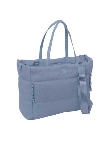 Bolso con Bolsillo para Portátil 14.1'' SAFTA Basic "Azul Azafata"