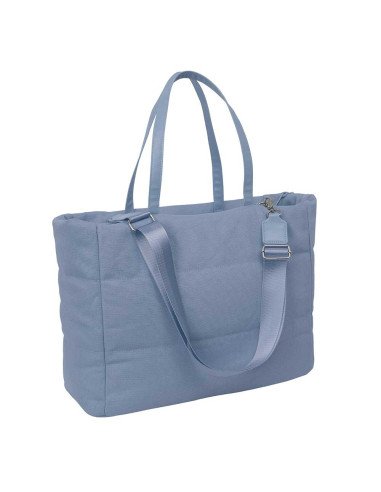 Bolso con Bolsillo para Portátil 14.1'' SAFTA Basic "Azul Azafata"