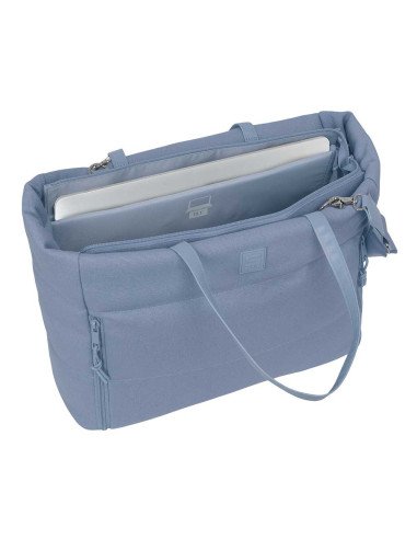 Bolso con Bolsillo para Portátil 14.1'' SAFTA Basic "Azul Azafata"