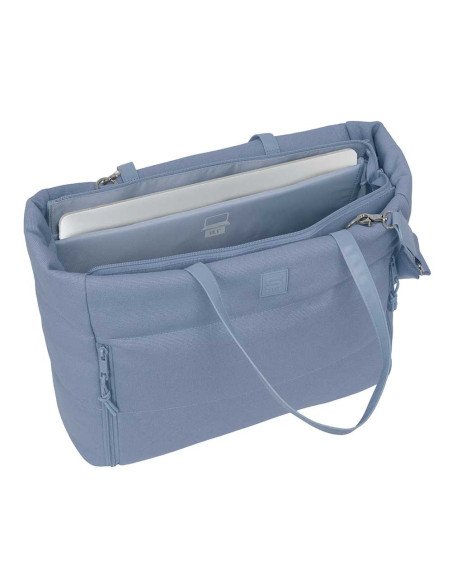 Bolso con Bolsillo para Portátil 14.1'' SAFTA Basic "Azul Azafata"