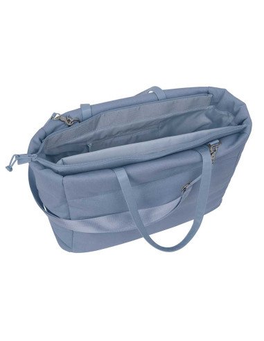 Bolso con Bolsillo para Portátil 14.1'' SAFTA Basic "Azul Azafata"
