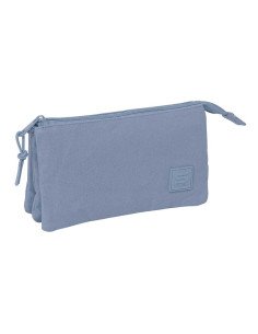 Portatodo Triple Safta Basic "Azul Azafata" | Reino Escolar: Mochilas y Regalos