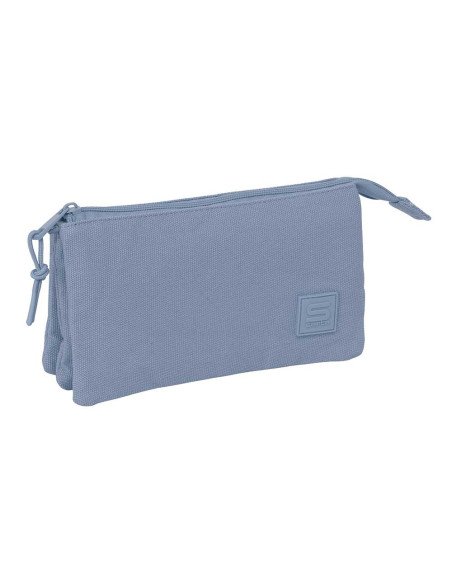 Portatodo Triple Safta Basic "Azul Azafata" | Reino Escolar: Mochilas y Regalos