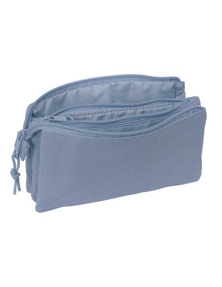 Portatodo Triple Safta Basic "Azul Azafata" | Reino Escolar: Mochilas y Regalos